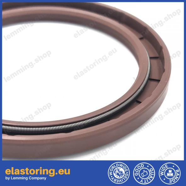 Pressure oil seal 70x90x7/7,5 N1T01 FPM [BABSL]